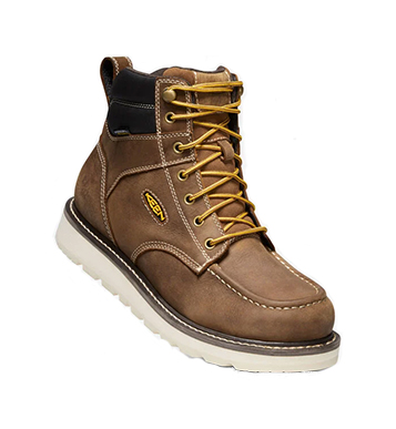 Keen Men's Cincinnati 6 Inch Waterproof Work Boots with Soft Toe from GME Supply